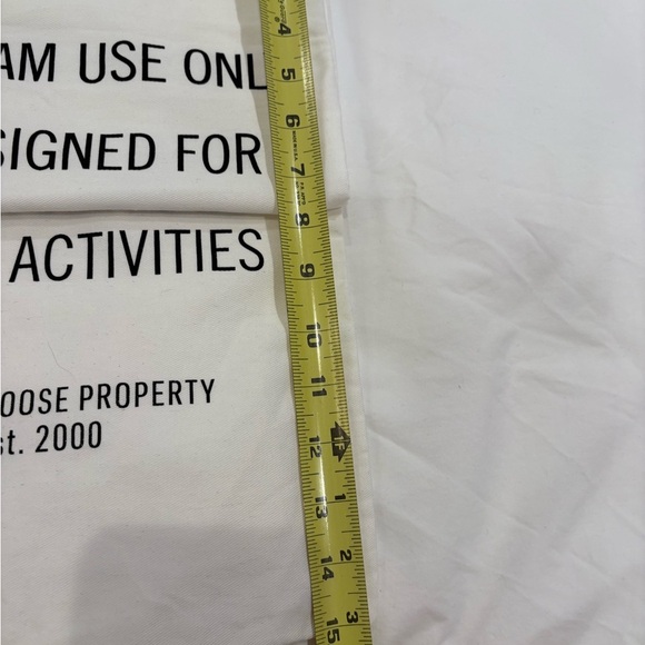 Golden Goose White Dust Bags 11 1/2x 15 (2) - Picture 3 of 4